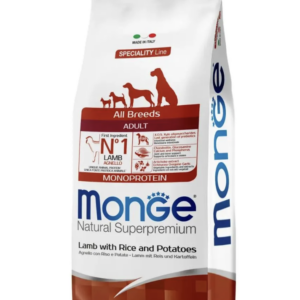 Monge Natural Superpremium Adult All Breeds con Agnello